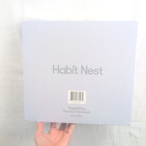Habit Nest New In Box Phoenix Framework Weightlifting Gym Buddy Journal/Cards